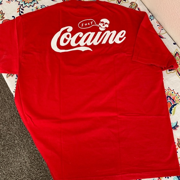 FUCT TEE MENS XXL RED - Picture 3 of 4